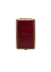 Bordowe etui ze skóry naturalnej PL-107-41(KS)