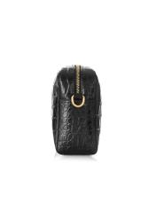 Black small women's handbag made of natural croco leather TORES-0947-97(Z24) photo 5