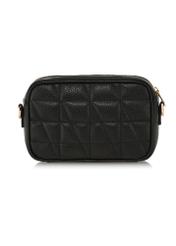 Women's black leather bag TORES-1054-99(Z24)-04