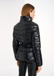 Pikowana kurtka damska z paskiem KURDT-0309-99(Z22)