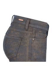 Metaliczne jeansy damskie JEADT-0002-69(Z17)