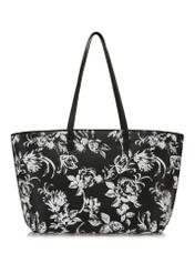 Classic women's handbag with print TOREC-0958-98(Z24)-02