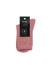 Long shiny women's socks SKADT-0069-32(Z24)-02