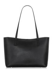 Klasyczna czarna torebka shopper damska TOREC-0959-99(Z24)-04