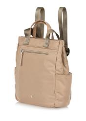 Beżowa torebka - plecak TOREN-0273-81(W24)