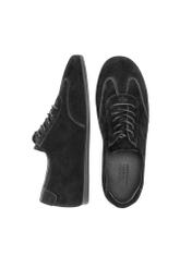 Skórzane buty damskie w kolorze czarnym BUTYD-1215-99(Z25)