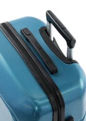 Komplet walizek na kółkach 19'/24'/28' WALPC-0014-7B(W26), widok rączki produktu na białym tle.