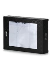  Trójpak białych fig damskich ZESDS-0002-0A(W26) - widok produktu po skosie, na białym tle. 