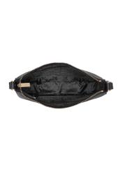 Black leather women's shoulder bag TORES-1041-99(Z24)-07