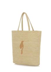 Torebka shopper damska ze słomki TOREC-0636-23(W22)