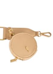 Mała beżowa torebka damska TOREC-1171-1B(W26)