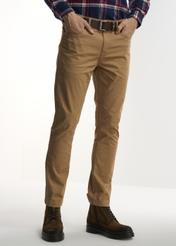 Beżowe spodnie męskie SPOMT-0083-81(Z23)
