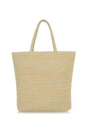 Torebka shopper damska ze słomki TOREC-0636-23(W22)