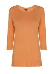 Pomarańczowa bluzka damska BLUDT-0140-30(W22)
