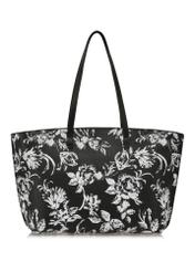 Classic women's handbag with print TOREC-0958-98(Z24)-04