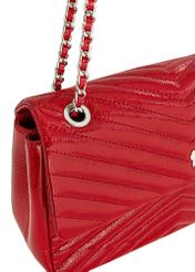 Red patent leather women's handbag TORES-1045(Z24)-06