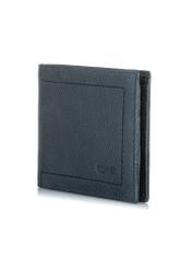 Granatowy skórzany portfel męski PORMS-0520-69(W23)