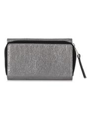 Silver leather women's wallet PORES-0933-95(Z24)-04