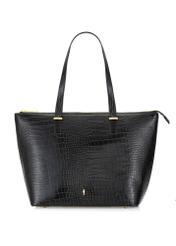 Elegancka torebka shopper damska TOREC-0953A-97(Z25), widok produktu z przodu na białym tle.
