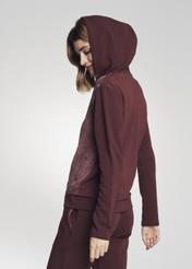 Bluza dresowa damska rozpinana BLZDT-0064-49(Z21)-06