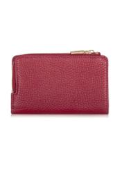 Skórzany różowy portfel damski PORES-0904-34(W24)