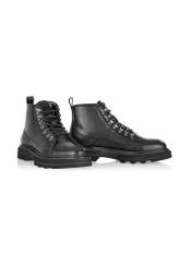 Black men's leather boots BUTYM-0468-99(Z24)-03