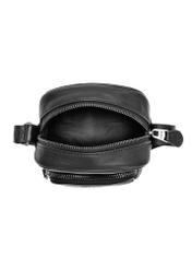 Men's black leather sachet TORMS-0017C-99(Z24)-06