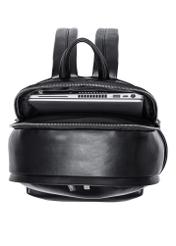 Elegancki czarny plecak męski PLCMN-0012-99(W23)