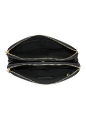 Black women's handbag with strap TOREC-0205D-98(Z24)