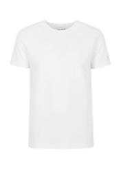 Biały basic T-shirt męski TSHMT-0091-11(KS)