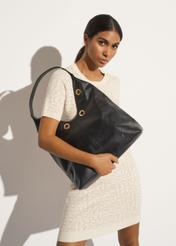 Skórzana torebka damska hobo TORES-0915-99(W23)-06