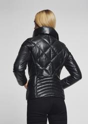 Women's quilted leather jacket KURDS-0337-5339(Z21)-06