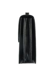 Skórzana teczka męska TORMS-0478-99(Z25), widok produktu od boku na białym tle.