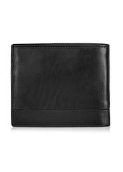 Black men's wallet without clasp PORMS-0624-99(Z24)-03