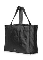 Torebka damska typu tote bag TOREN-0268A-99(Z25), widok produktu skosem na białym tle.
