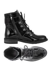 Women's lacquered leather boots BUTYD-0840B-99(Z23)-05