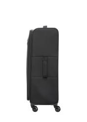 Komplet walizek na kółkach 19"/24"/28" WALNY-0045-99(W26), widok produktu z boku na białym tle.