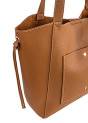 Torebka damska shopper z kosmetyczką TOREC-0751-87(W23)-07