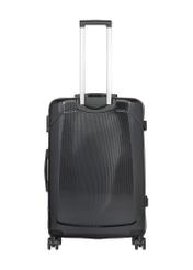 Walizka duża na kółkach WALPC-0014-99-28(W26), widok produktu z tyłu na białym tle.