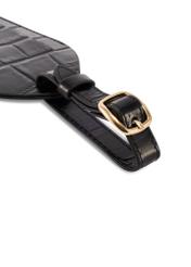 Skórzany brelok z motywem croco BRELOK-0222-97(Z25)