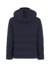 Warmed navy blue men's winter jacket KURMT-0242-69(Z21)-04