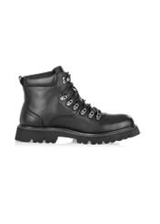 Black leather men's boots BUTYM-0467-99(Z24) pic. 2