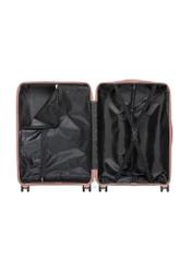 Średnia walizka na kółkach WALPP-0024-5B-24(W26), widok produktu od środka na białym tle.