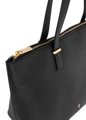 Czarna torebka shopper damska TOREC-0953A-99(Z25)