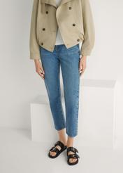 Czarne skórzane klapki damskie BUTYD-1161-99(W26)