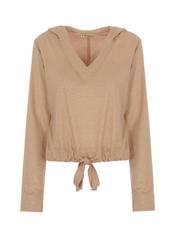 Bluza damska ze ściągaczem na dole BLZDT-0066-34(Z21)-04