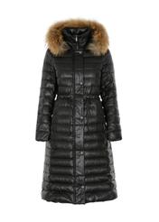 Ciepła kurtka damska w kolorze czarnym KURDT-0253-99(Z21)