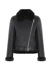 Kurtka damska w stylu ramoneski FUTDP-0005-99(Z21)-04