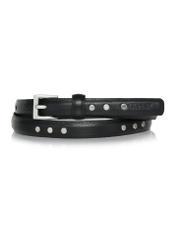 Thin leather women's belt PASDS-0313-99(Z24)