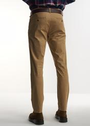 Beżowe spodnie męskie SPOMT-0083-81(Z23)